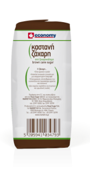Καστανή Ζάχαρη economy 1Kg